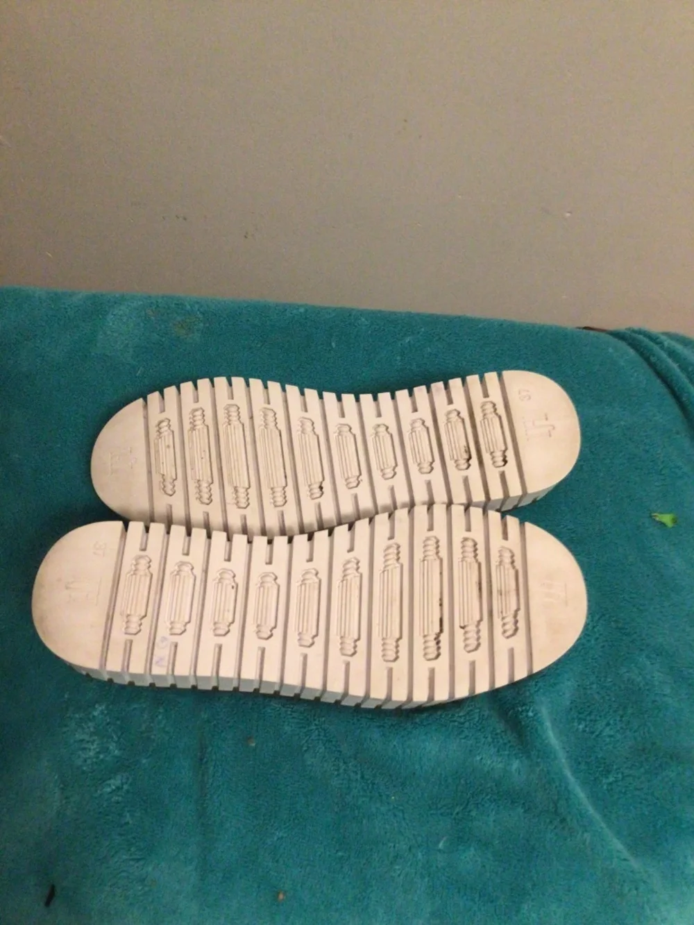 ILSE JACOBSEN slip on leather perforated upper platform platform # ca shoe SZ 37